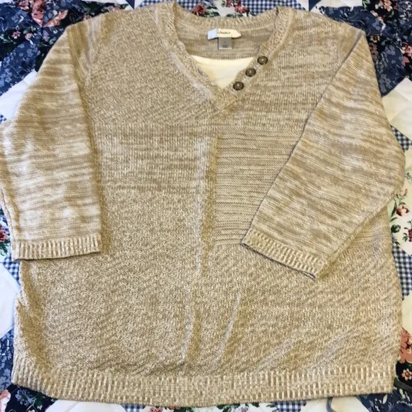 ⭐️ 5/$20 ⭐️ CJ Banks Sweater - Picture 1 of 5